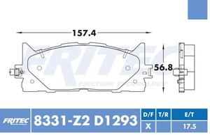 Balata Fritec SPC-8331-Z2