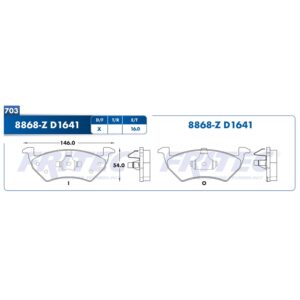 Balata Fritec SPC-8868-Z