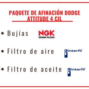 Paquete Afinación Dodge Attitude