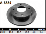 Disco Brembo A-5884
