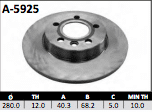 Disco Brembo A-5925
