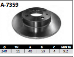 Disco Brembo A-7359