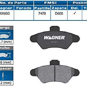 Balata Wagner 7478 WX600