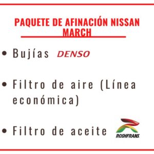 Paquete Afinación Nissan March