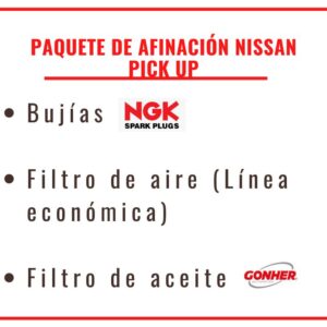 Paquete Afinación Nissan Pick Up