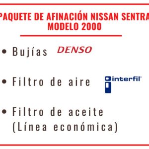 Paquete Afinación Nissan Sentra