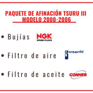 Paquete Afinación Nissan Tsuru III